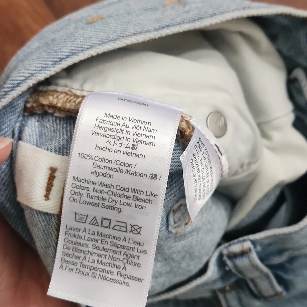 Madewell Super Wide Leg Jeans Size 29 - Picture 4 of 6